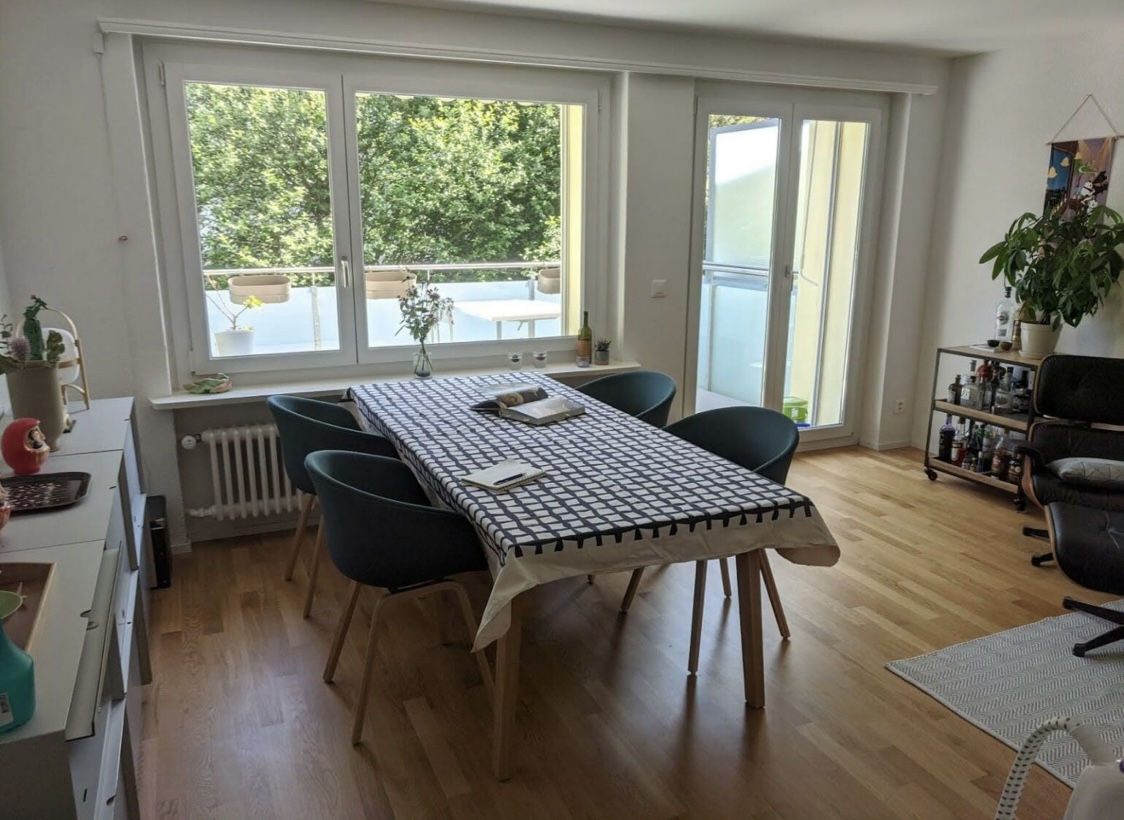 Helle 3.5 Zimmer Wohnung mit grossem Balkon